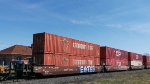 BNSF 254425 (Triple Well Car Altogther)